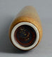 Stoneware vase with golden brown matte glaze by Carl Harry Stalhane A1467 - Freeforms