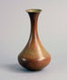 Stoneware vase with matte brown glaze. by Gunnar Nylund B3683 - Freeforms