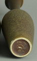 Stoneware vase with matte brown glaze by Gunnar Nylund N9500 - Freeforms