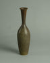 Stoneware vase with matte brown glaze by Gunnar Nylund N9500 - Freeforms
