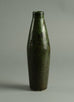 Stoneware vase with mottled brown and green glaze by Carl Harry Stålhane N9077 - Freeforms