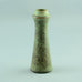 Stoneware vase with olive haresfur glaze by Gunnar Nylund N9470 - Freeforms