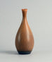 Stoneware vase with reddish brown glaze by Carl Harry Stålhane A1721 - Freeforms