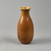 Swen Wejsfelt for Gustavsberg, Sweden, stoneware vase with brown glaze G9200 - Freeforms