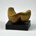 Thomas Nordbäck, Sweden, abstract bronze sculpture on wooden base G9058 - Freeforms
