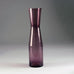 Timo Sarpaneva for Iittala, three purple "i-glass" decanters - Freeforms