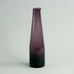 Timo Sarpaneva for Iittala, three purple "i-glass" decanters - Freeforms