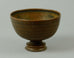 Unique hand thrown stoneware footed bowl by Stig Lindberg N5245 - Freeforms
