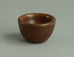 Unique miniature stoneware bowl by Erich and Ingrid Triller for Tobo B3419 - Freeforms