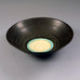 Unique porcelain bowl with matte metallic brown glaze by Peter Wills C5287 - Freeforms
