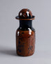 Unique stoneware bottle by Stig Lindberg A1916 - Freeforms