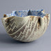Unique stoneware bowl by Bengt Berglund A1541 - Freeforms