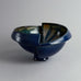 Unique stoneware bowl by Harriet "Jet" Sielcken A2149 - Freeforms