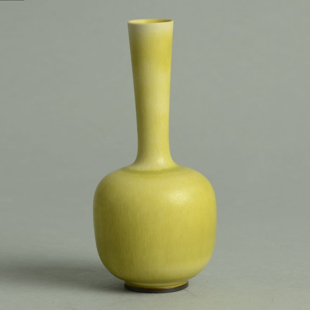 Unique stoneware cabinet vase by Berndt Friberg A1077 - Freeforms