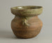 Unique stoneware handled vessel by Janet Leach N7192 - Freeforms