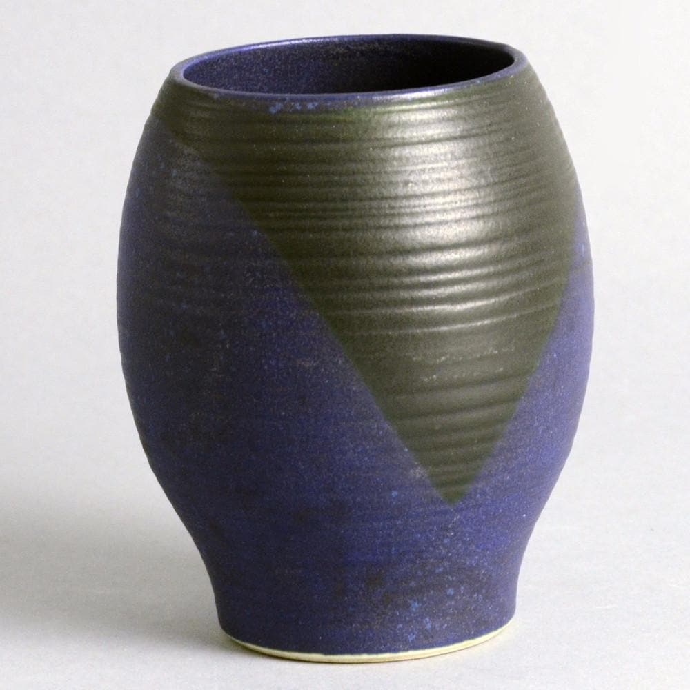 Unique stoneware vase by Anja Jaatinen for Arabia N9728 - Freeforms