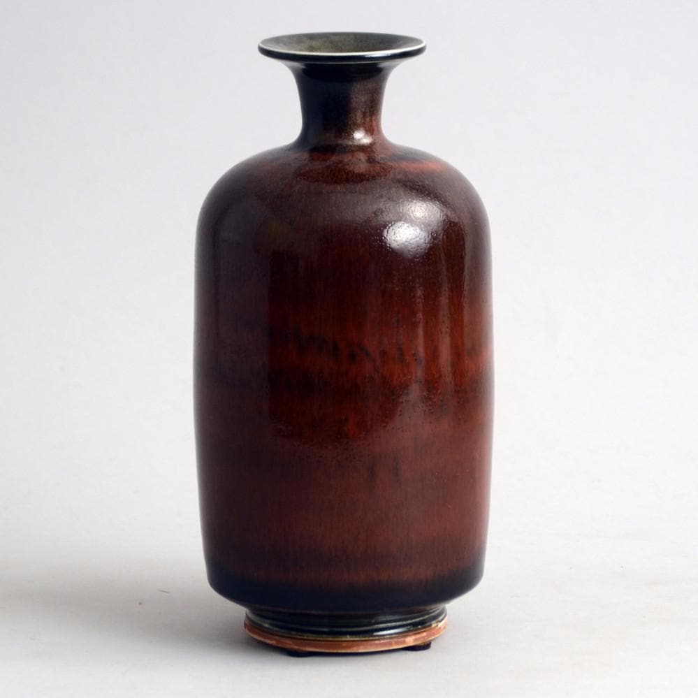 Unique stoneware vase by Berndt Friberg N5170 - Freeforms