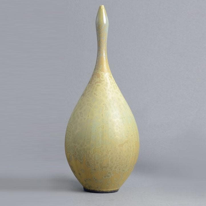 Unique stoneware vase by Else Harney N9813 - Freeforms