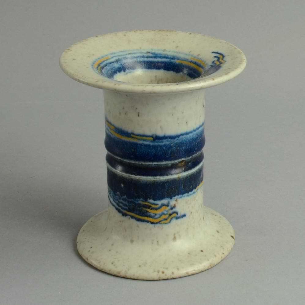 Unique stoneware vase by Inger Persson N9090 - Freeforms