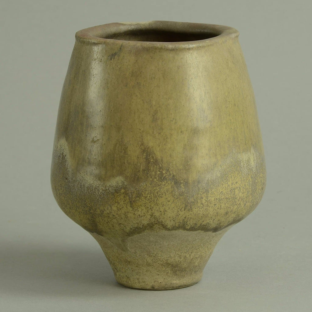 Unique stoneware vase by Otto Meier B3663 - Freeforms