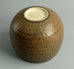 Unique stoneware vase by Stig Lindberg A1723 - Freeforms