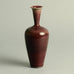Unique stoneware vase with oxblood glaze by Berndt Friberg N9712 - Freeforms