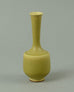 Unique stoneware vase with yellow haresfur glaze by Berndt Friberg A1277 - Freeforms