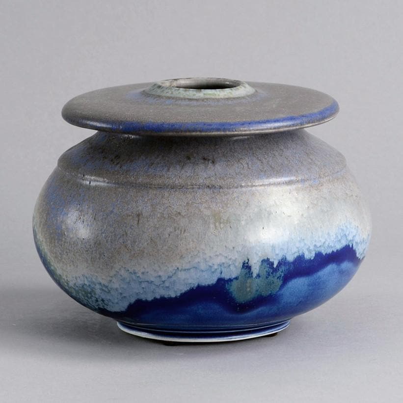Vase by Carl Cunningham Cole for Herman A. Kahler Keramik B3402a - Freeforms
