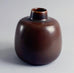 Vase with brown haresfur glaze by Carl Harry Stalhane A1565 - Freeforms