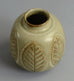Vase with leaf pattern by Gerd Bogelund A1237 - Freeforms