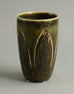 Vase with leaf pattern by Gerd Bogelund N3521 - Freeforms