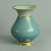 Vase with pale blue crackle glaze N9396 - Freeforms