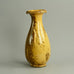 Vase with yellow and brown glossy glaze by Svend Hammershoj C5113 - Freeforms
