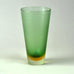 Venini Inciso vase in green and orange G9267 - Freeforms