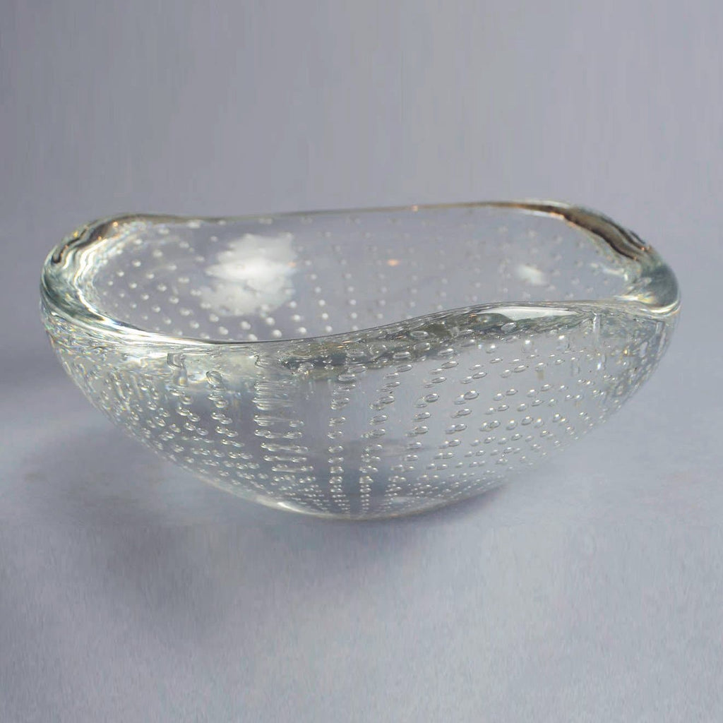 Vicke Lindstrand for Kosta Clear glass bowl N8687 - Freeforms