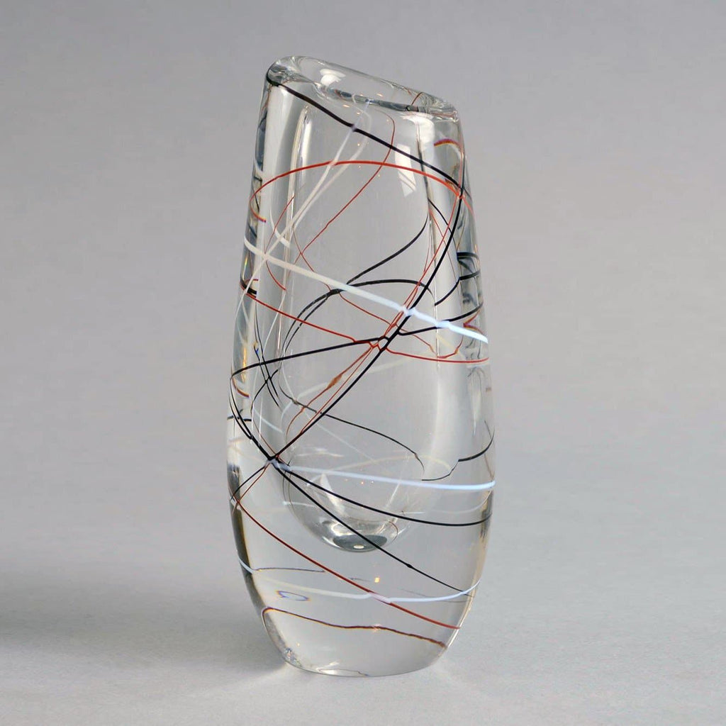 Vicke Lindstrand for Kosta Glass vase N8610 - Freeforms