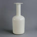 White glass bottle vase by Otto Brauer for Holmegaard B3826 - Freeforms