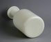 White glass bottle vase by Otto Brauer for Holmegaard B3826 - Freeforms