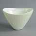 White "Randi" bowl by Arthur Carlsson Percy for Gulluskrufs B3058 - Freeforms