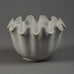 Wilhelm Kåge for Gustavsberg, Carrara bowl with matte white G9421 - Freeforms