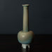 Wilhelm Kåge for Gustavsberg, unique stoneware "Farsta" vase with pale blue and beige matte glaze G9221 - Freeforms