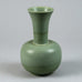 Wilhelm Kåge for Gustavsberg, unique stoneware vase with green haresfur glaze G9438 - Freeforms
